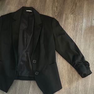 Short Black Blazer